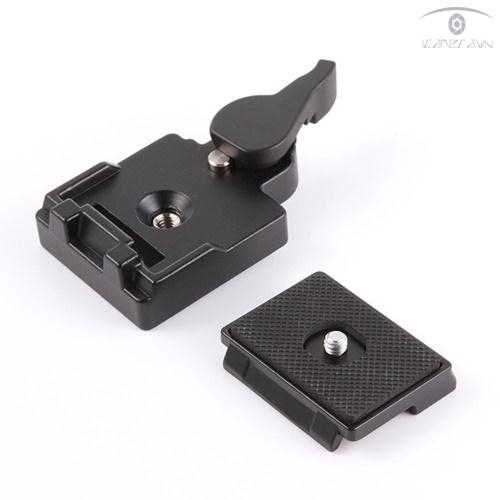 Adapter plate đế thao tác nhanh gắn tripod, monopod máy ảnh máy quay 200PL-14
