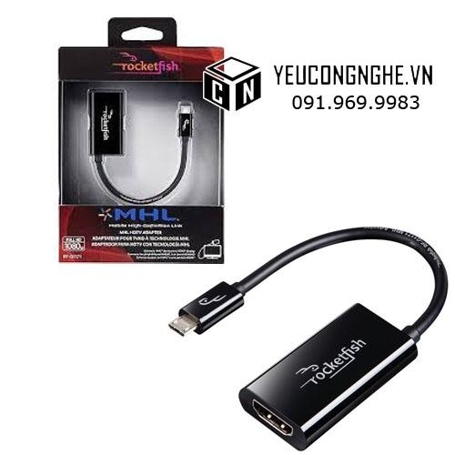 Đầu chuyển adapter MHL ra cổng HDMI chính hãng Rocketfish giá rẻ