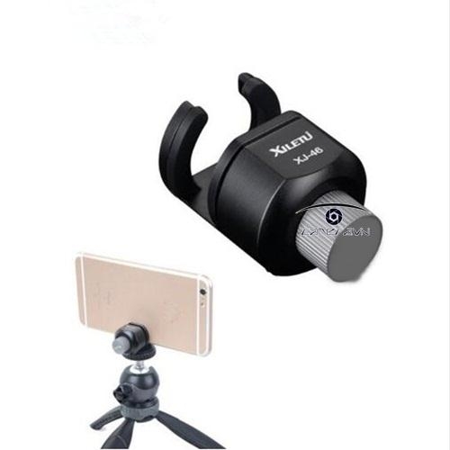 Gá kẹp điện thoại lên tripod Xiletu XJ-46