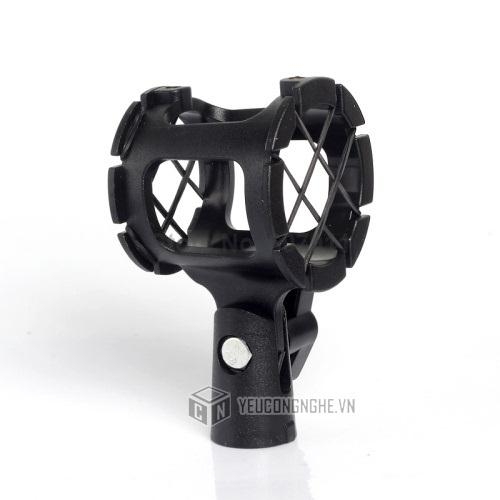 Đầu boom mic gắn giữ mic trên boom, chân đỡ mic Microphone holder support MH-01