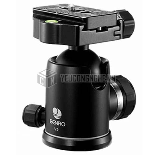 Đầu Benro Ballhead V2 cho chân máy ảnh máy quay