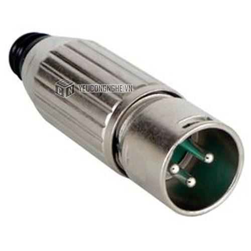 Jack cắm XLR 3-pin male connector XLR-3M