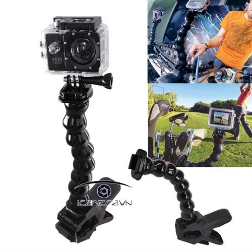 Gá kẹp chân rệp cho GoPro Jaws Flex Clamp Mount loại đa năng