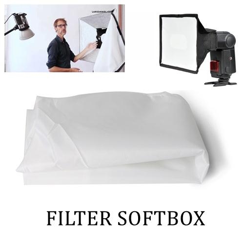 Vải filter tản sáng softbox cho đèn máy quay FC-15