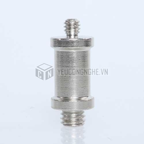 Ngàm đổi 3/8 inch dương ra 1/4 inch dương hỗ trợ quay chụp