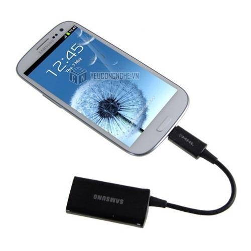 Cáp HDTV adapter MHL to HDMI cho smartphone Samsung Galaxy