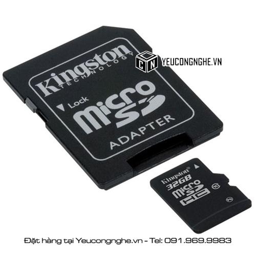 Thẻ nhớ micro SDHC 16GB Kingston Class10 giá rẻ