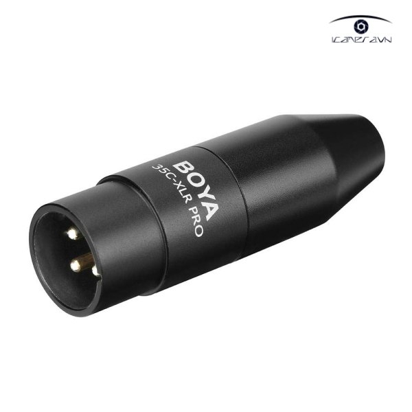 Adapter 3.5mm sang XLR chuyển đổi điện năng BOYA BY-XLR Pro