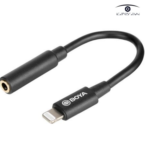 Cáp chuyển đổi BOYA BY-K3 TRRS sang Lightning