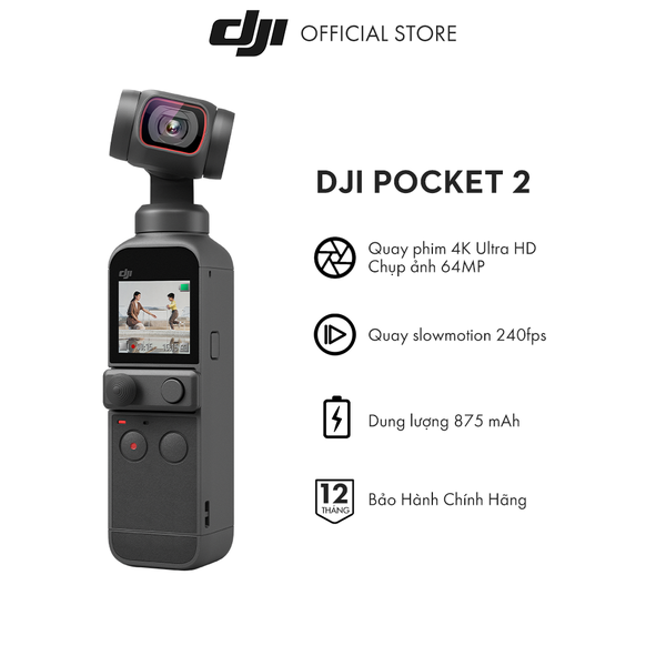 Máy quay cầm tay DJI Pocket 2