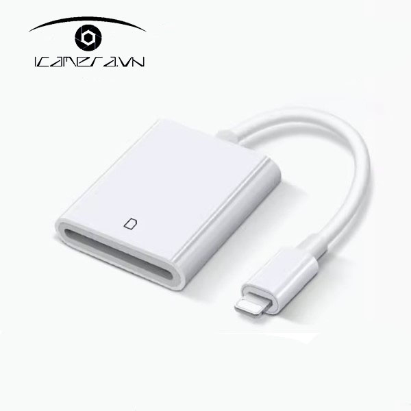 Đầu đọc thẻ SD cho iPad Lightning to SD card camera reader