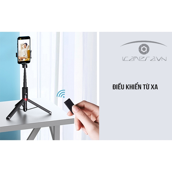 Gậy selfie Bluetooth Tripod Remax P12