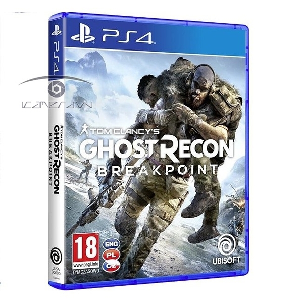 Đĩa game PS4 Ghost Recon: Breakpoint