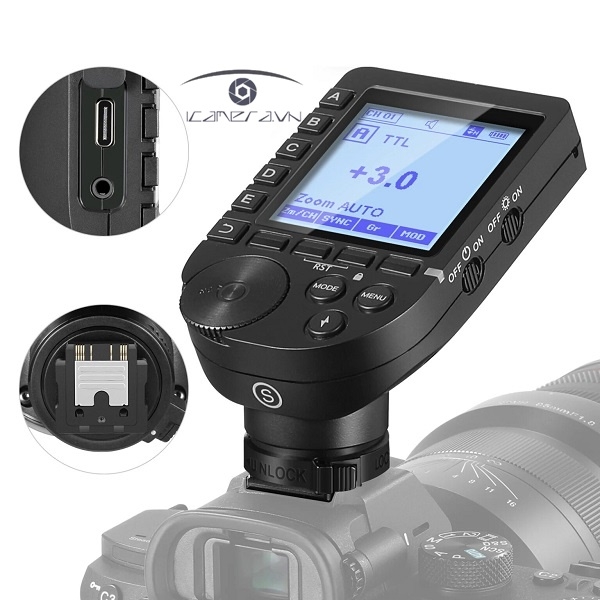 NEEWER QPRO TTL Wireless Flash Trigger For S/C/N