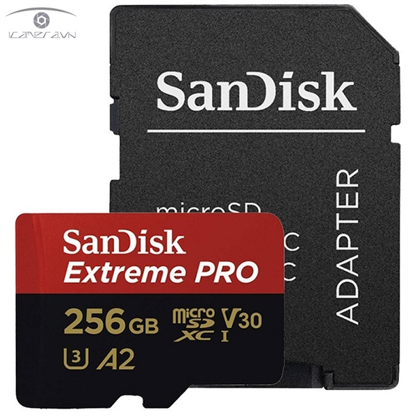 Thẻ nhớ MicroSD 256GB 200MB/s SanDisk Extreme Pro V30 A2