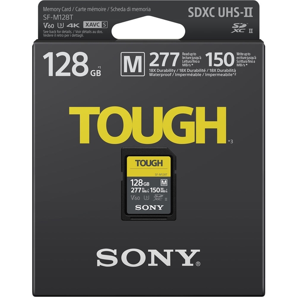 Thẻ nhớ Sony 128GB SF-M Tough Series UHS-II SDXC