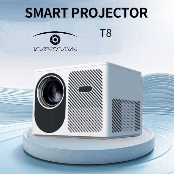 Máy chiếu mini T8 hệ điều hành Android độ phân giải Full HD 1080P