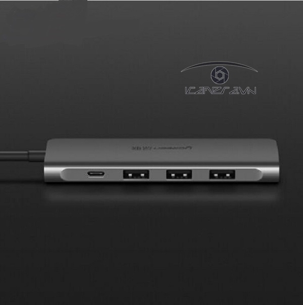 Cáp USB Type C to HDMI, Hub USB 3.0 cao cấp Ugreen 50209