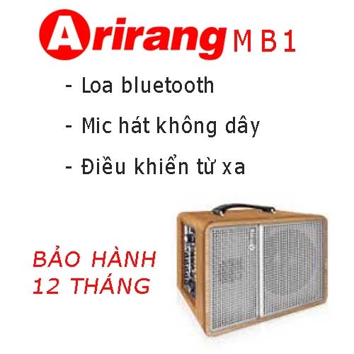 Loa và mic Karaoke di động Arirang MB1