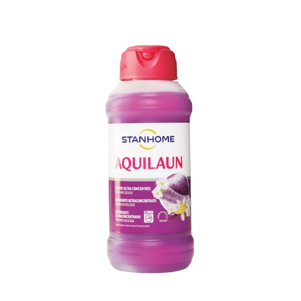 Nước giặt đậm đặc cho đồ len, lụa trắng và sáng màu Stanhome Aquilaun 750ml