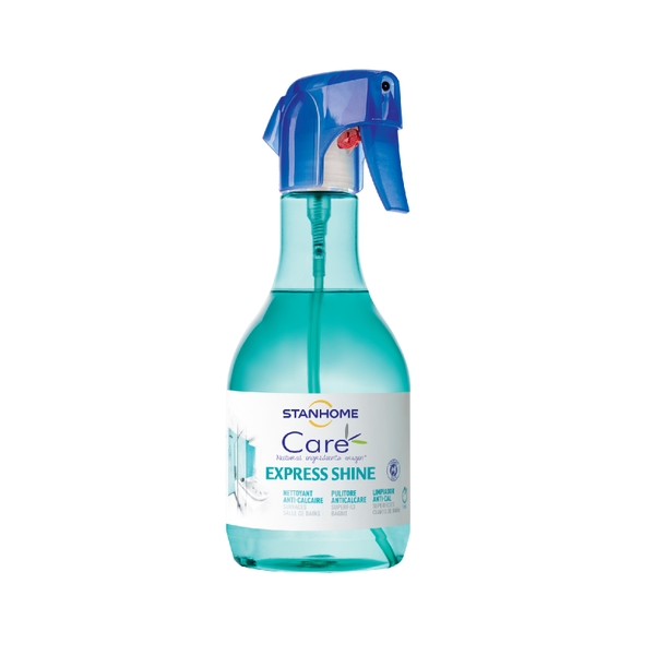 Xịt loại bỏ cặn bám, cặn canxi, nước cứng nhà tắm Stanhome Express Shine Care 500ml-mẫu cũ