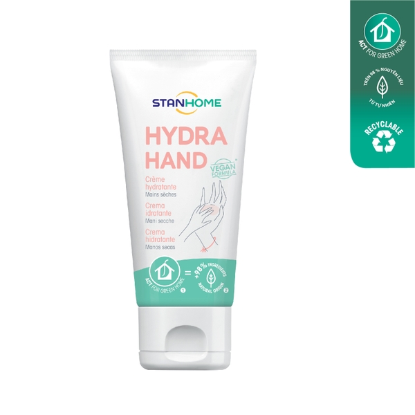 Kem dưỡng ẩm hàng ngày cho da tay, phù hợp với mọi loại da và da nhạy cảm Stanhome Hydra hand 50ml