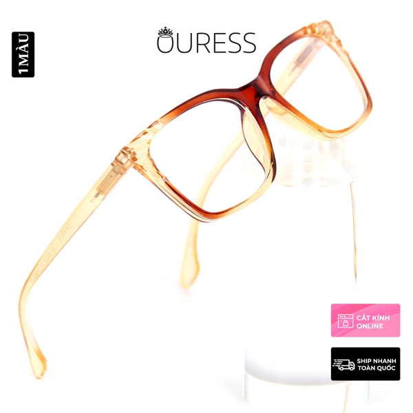 Kính lão gọng nhựa acetate thời trang nam nữ Ouress 7018 ( +3.00 )
