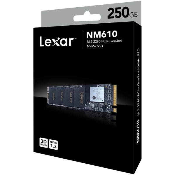 Ổ cứng SSD Lexar 250GB NM610 PCIe G3x4 M.2 2280 (LNM610-250RB)