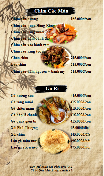 MENU - 3