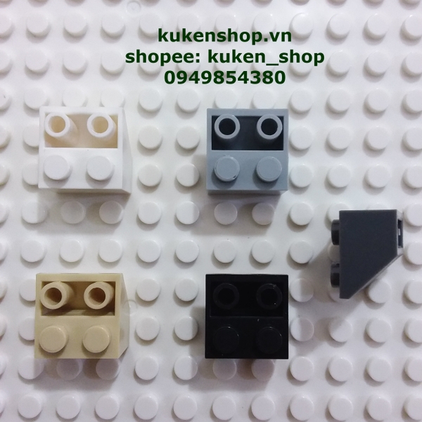 COMBO 10 Viên Gạch Vát Ngược 2x2 - Phụ Kiện MOC