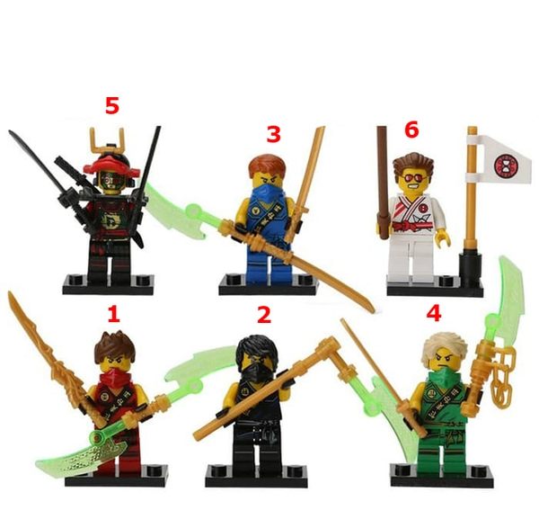 Lego Minifigures Các Mẫu Nhân Vật Ninjago Decool 0071 - 0076 Mẫu Đẹp