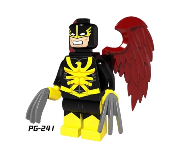 Mini Mẫu Nhân Vật Nighthawk PG241 - Đồ Chơi Lắp Ráp Mô Hình Siêu Anh Hùng