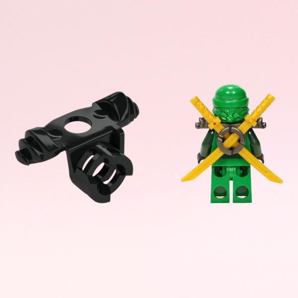 COMBO 2 Bộ Phụ Kiện Giáp Vai Kèm Giá Đeo Vũ Khí NO.1633 - Phụ Kiện Đồ Chơi Lắp Ráp Tương Thích Part 98132