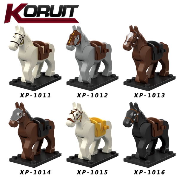 Minifigures Các Mẫu Ngựa Trung Cổ Đẹp XP1011 - XP1016 - Đồ Chơi Lắp Ráp