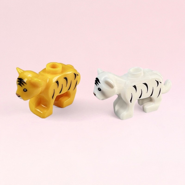 Mini Động Vật Hổ Con Đáng Yêu NO.1656 - Phụ Kiện Đồ Chơi Lắp Ráp Mô Hình Thú Nuôi