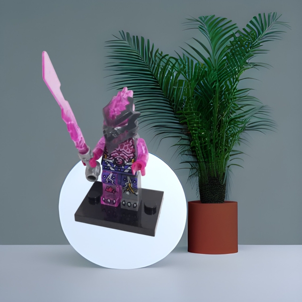 Mini Mẫu Nhân Vật Trong Ninja Go Vengestone Guard The Council of the Crystal King Đồ Chơi Lắp Ráp Mô Hình Nhân Vật