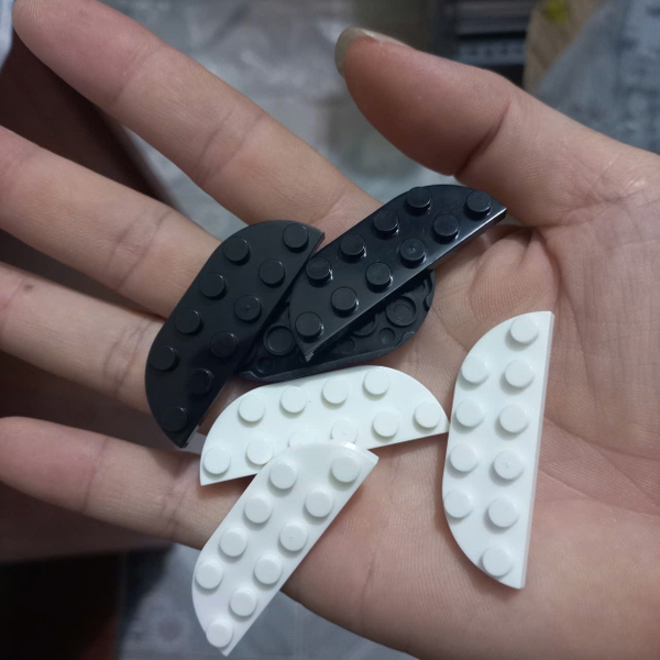 COMBO 3 Mảnh Nhựa Tạo Hình Vòng Cung 2x6 NO.1720 Đồ Chơi Lắp Ráp 18980