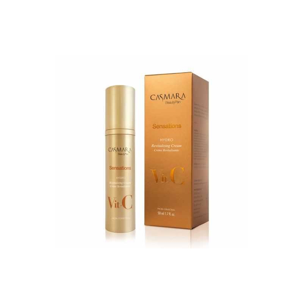 CASMARA. BEAUTY PLAN. SENSATIONS. HYDRO. REVITALIZING CREAM. Vit-C. FACIAL COLLECTION.