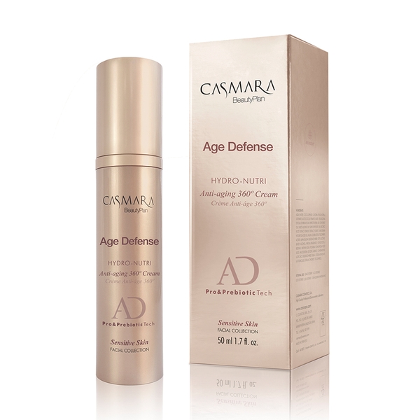 KEM DƯỠNG DA AGE DEFENSE. HYDRO-NUTRI. ANTI-AGING 360° CREAM CASMARA