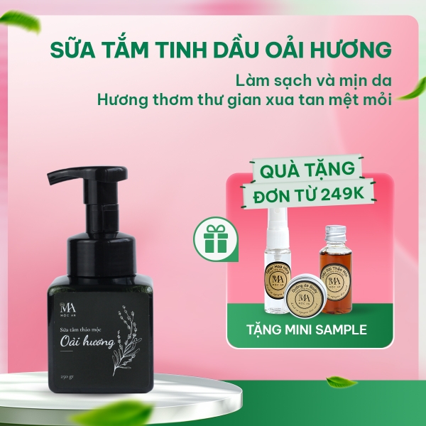 Sữa Tắm Gội Thảo Mộc Tinh Dầu Oải Hương