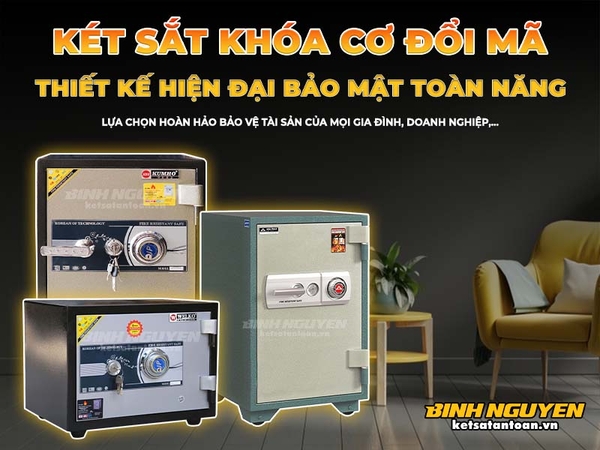 Két sắt cơ đổi mã sự lựa chọn hào hảo cho gia đình, cơ quan văn phòng, công ty