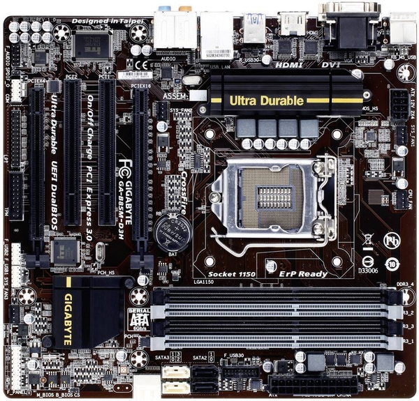 Main Gigabyte GAB85MD3H Socket 1150