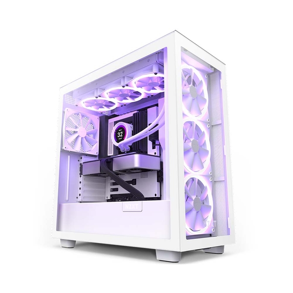 Case máy tính NZXT H7 Elite White CM-H71EW-01