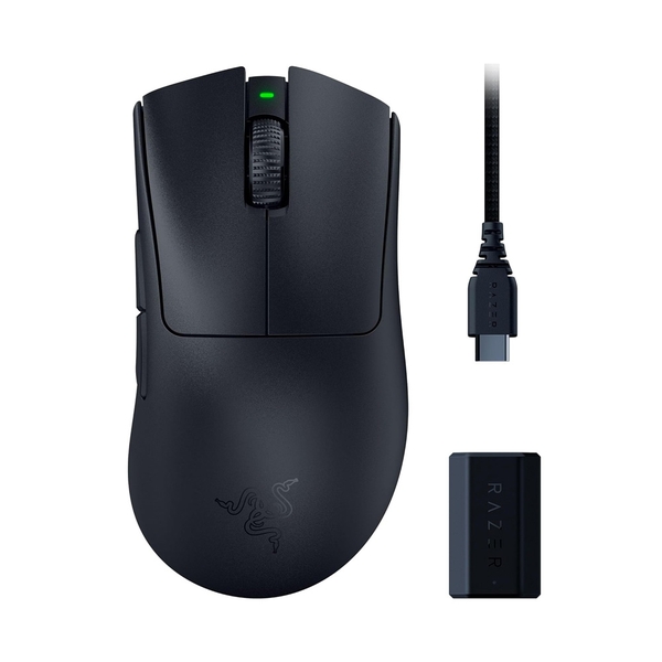 Chuột Gaming không dây Razer DeathAdder V3 Pro + HyperPolling Wireless Dongle Bundle