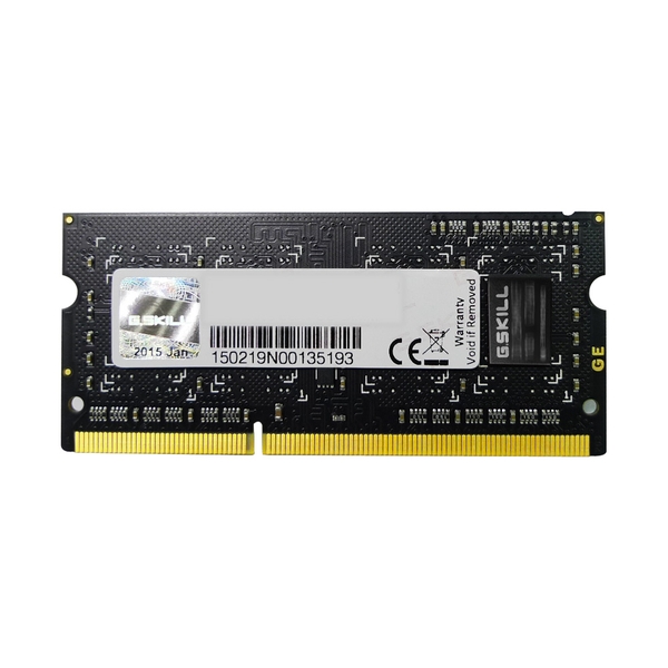 Ram Laptop G.Skill DDR3 4GB 1600MHz 1.5v F3-12800CL11S-4GBSQ