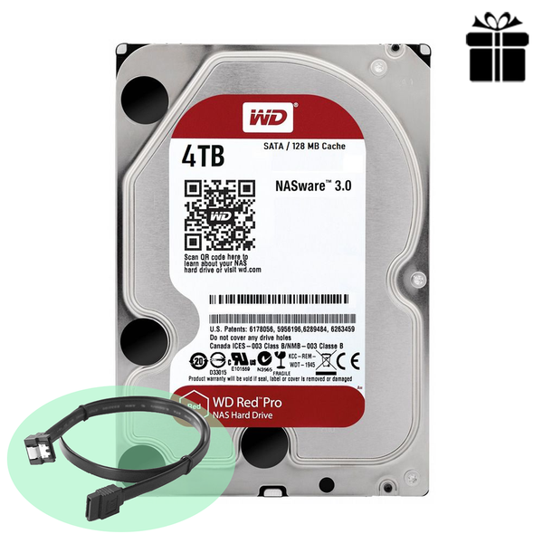 WD WD4002FFWX Red 4TB Pro NAS 3.5 inch Hard Drive