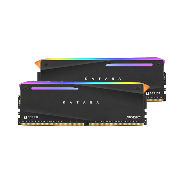 Antec Katana RGB メモリ 16GB (2x8GB) DDR4 3600 (PC4-28800) C16 ...
