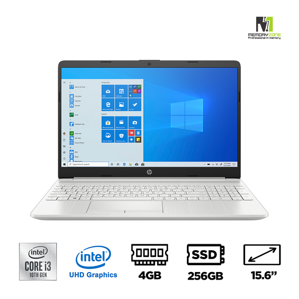 Laptop HP 15s-du1105TU 2Z6L3PA (i3-10110U, UHD Graphics, Ram 4GB, SSD 256GB, 15.6 Micro-egde HD)