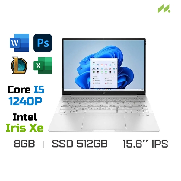 Laptop HP Pavilion 15 eg2057TU, Core i5 1240P, 8G