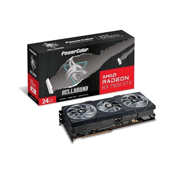 VGA PowerColor Radeon Hellhound RX 7900 XTX 24GB GDDR6 RX7900XTX-24G-L/OC